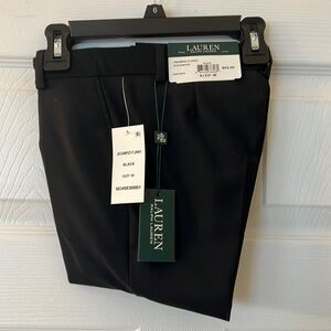 New with tags boys Lauren by Ralph Lauren dress pants in black size 6